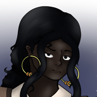 Chica con libros enfurrunada